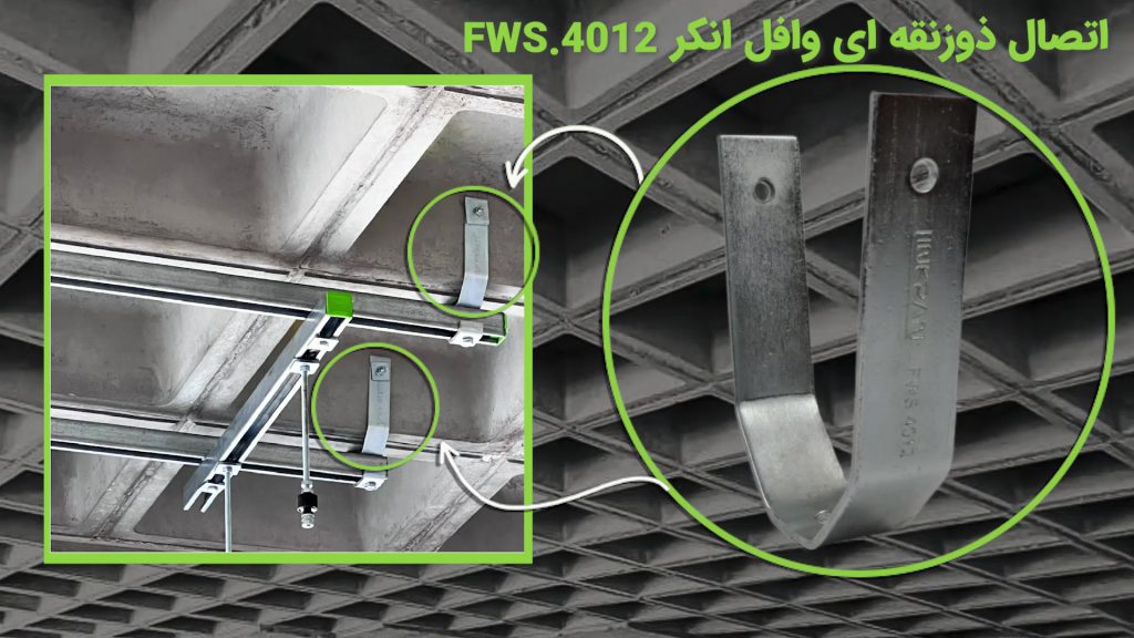 معرفی اتصال ذوزنقه ای وافل انکر